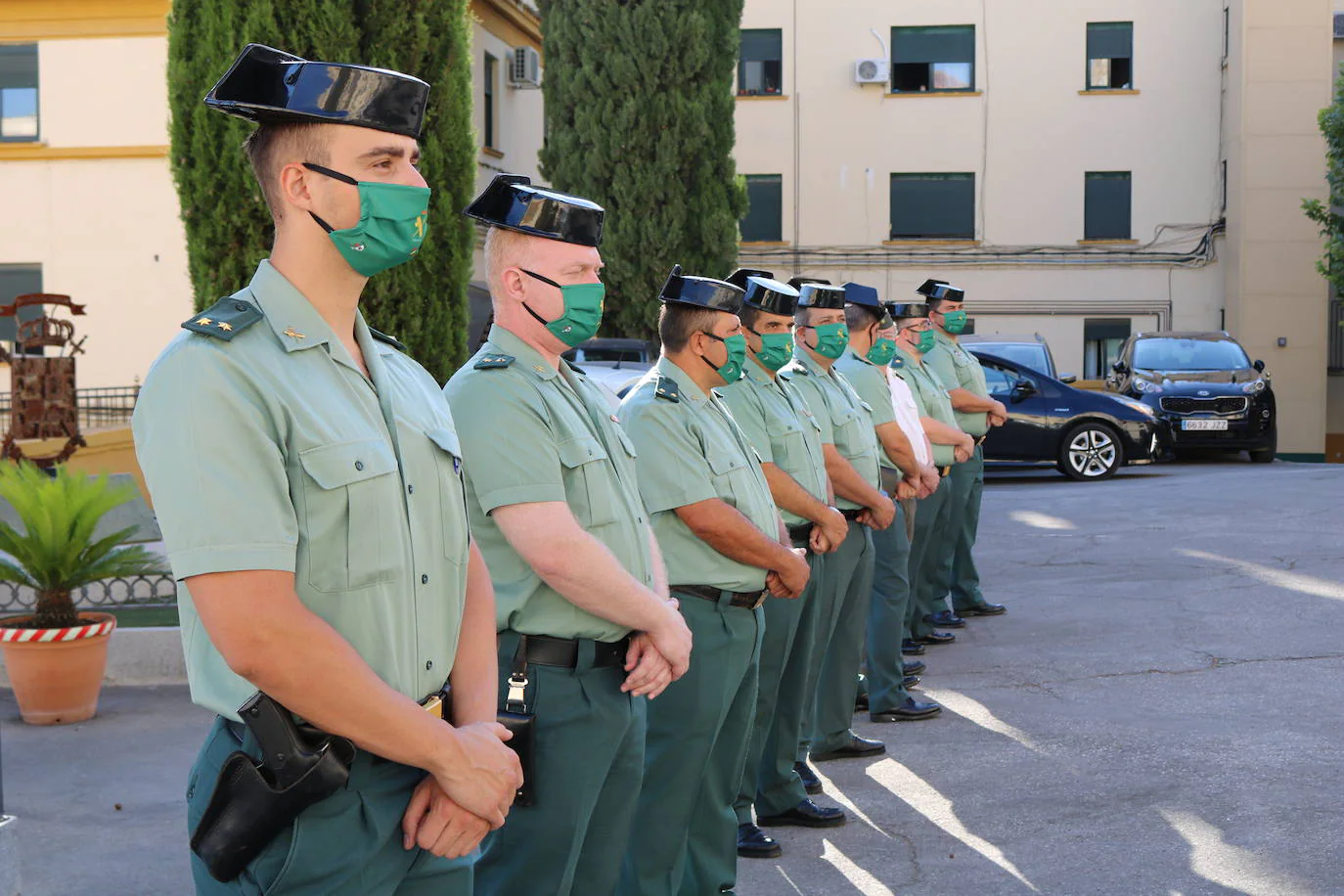 Fotos Recepción De Los Nuevos Guardias Civiles En Prácticas Ideal